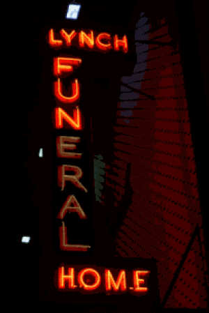 Funeral Home Sign