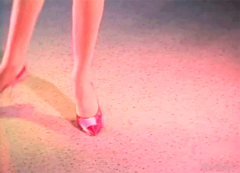 Pink Heels Dancing