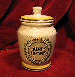 Adeps Hominis Apothecary Jar