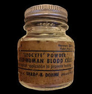 LYOCYTE Powdered Dried Human Blood Cells