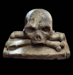 Medieval Skull & Crossbones from German Castle