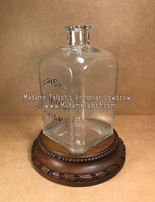Antique Frigid Embalming Fluid Bottle