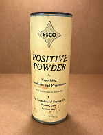 Vintage ESCO Positive Powder