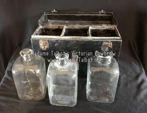 Antique Generic Embalming Bottles