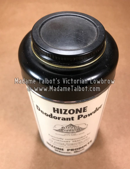 Vintage HIZONE Mortuary Powder