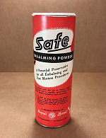 Vintage SAFE Mortuary Powder