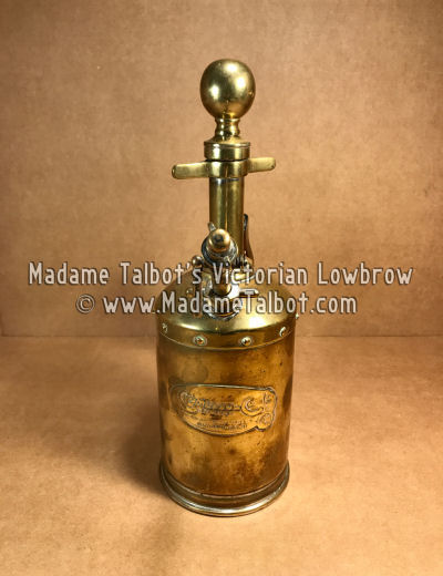 Antique Brass Cromessol Pump