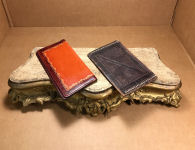 Pair Antique Leather Wallets