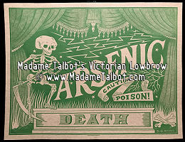 Arsenic Poison Label Poster