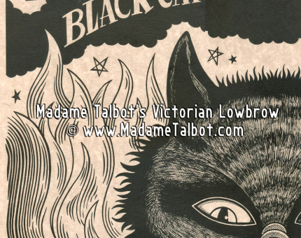 Black Cat Delta Blues Poster