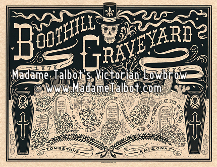 Boothill Graveyard Tombstone Poster