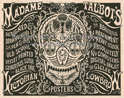 Madame Talbot Ad Display Poster