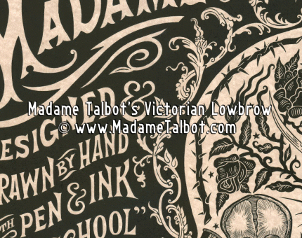 Madame Talbot Ad Display Poster