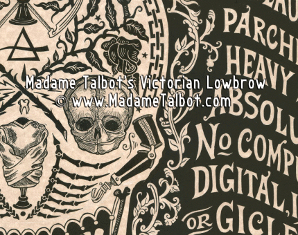 Madame Talbot Ad Display Poster