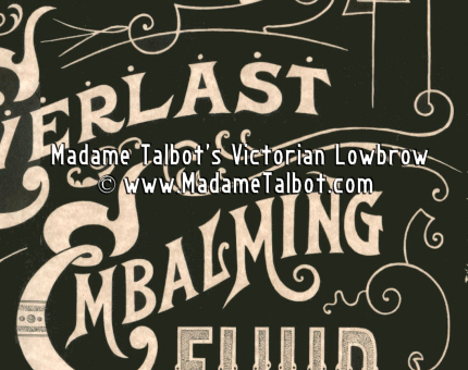 Everlast Necromort Embalming Fluid Poster