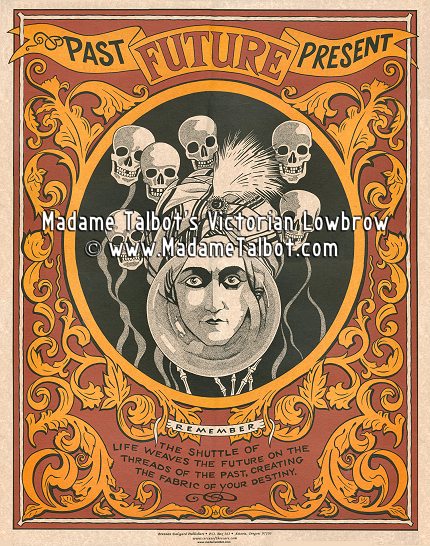 Fortune Teller Knows All Sideshow Luck Poster