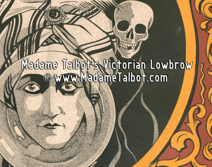 Fortune Teller Knows All Sideshow Luck Poster