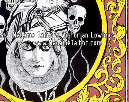 Fortune Teller Knows All Sideshow Luck Poster