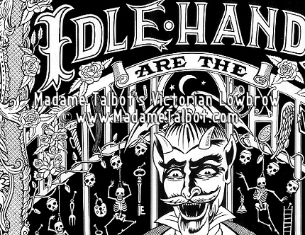 Idle Hands Are The Devil's Workshop Poster