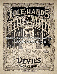 Idle Hands Parchment Poster