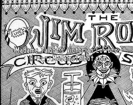 Jim Rose Circus Sideshow Original Classic Poster