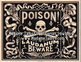 Laudanum Poison Label Poster