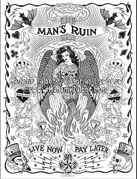 Man's Ruin Poster