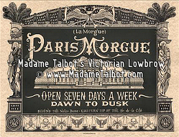 Paris Morgue Death House Poster