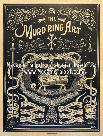Murd'ring Art Poster