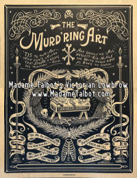 Murd'ring Art Poster