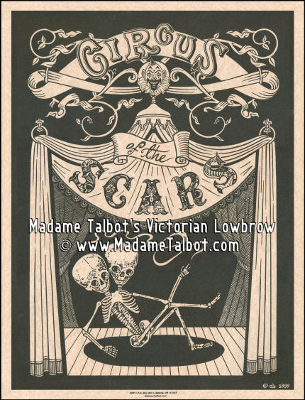 Circus of the Scars Classic Sideshow Poster