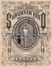 Shrunken Head Tsantsa Poster