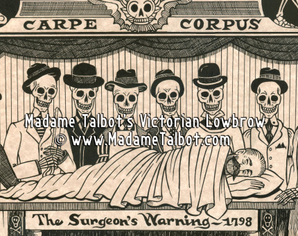 The Surgeon's Warning Poster