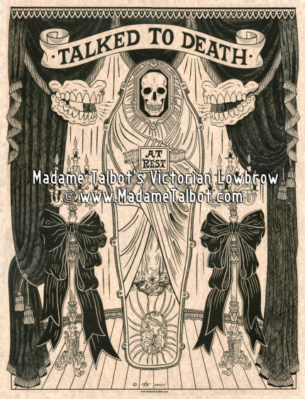 Talked to Death Poster