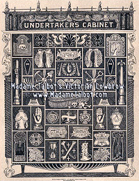 Undertaker Mortician Funeral Victorian Lowbrow Curio Cabinet Poster