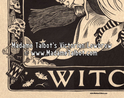Victorian Witch Poster